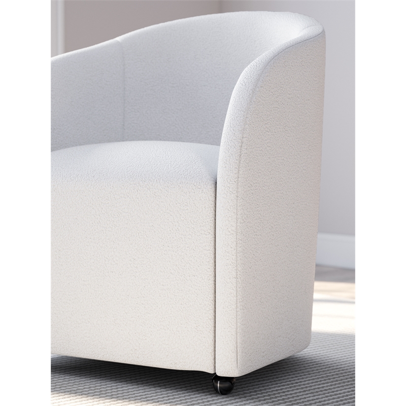 Signature Design by Ashley Korestone White Home Office Desk Chair