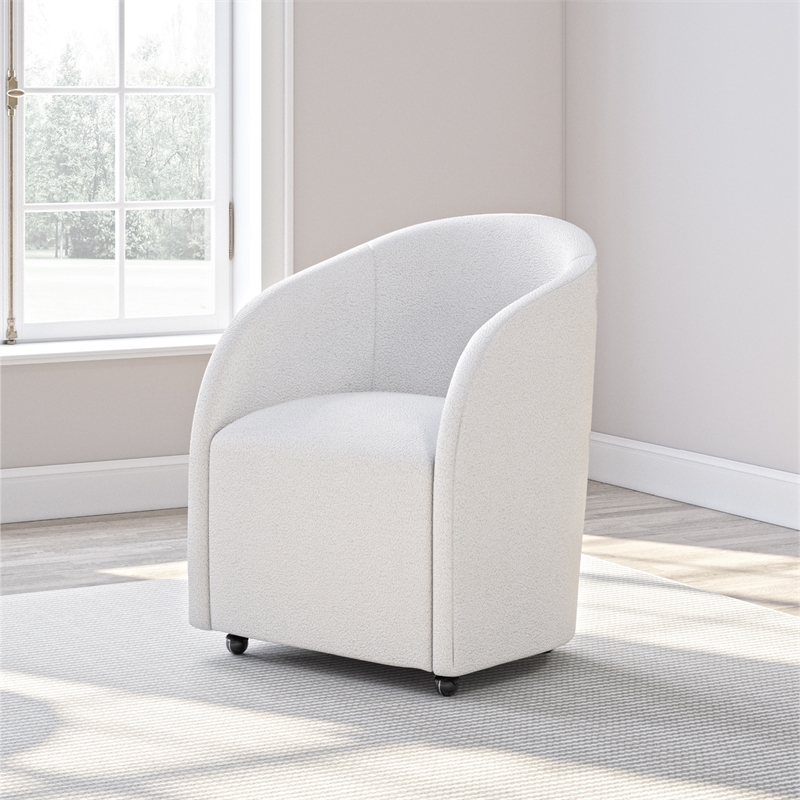 Signature Design by Ashley Korestone White Home Office Desk Chair