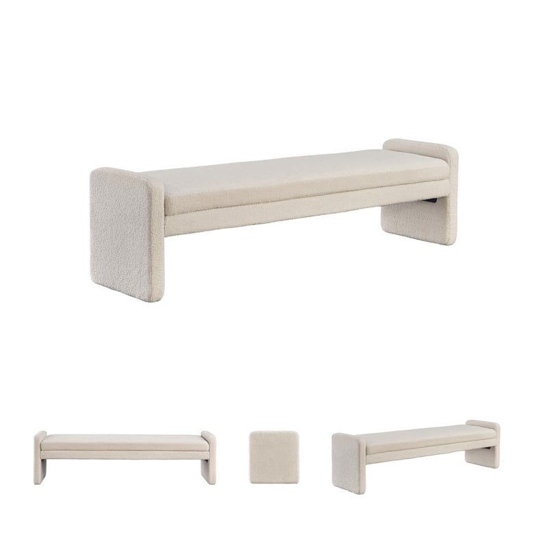 Signature Design by Ashley Lembertson Beige Accent Bench