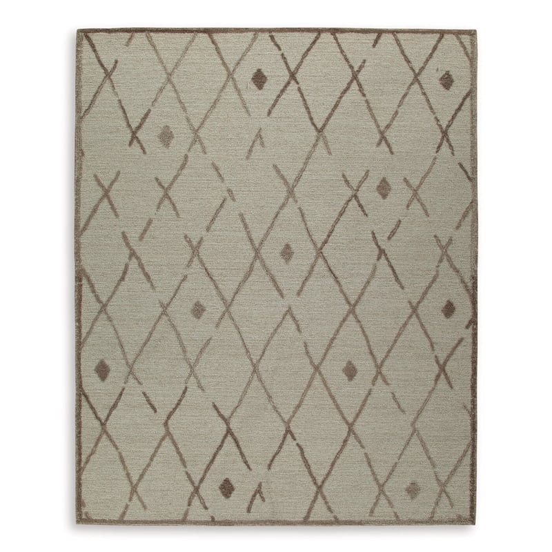 Signature Design by Ashley Guyford Beige & Brown 8x10 Rug