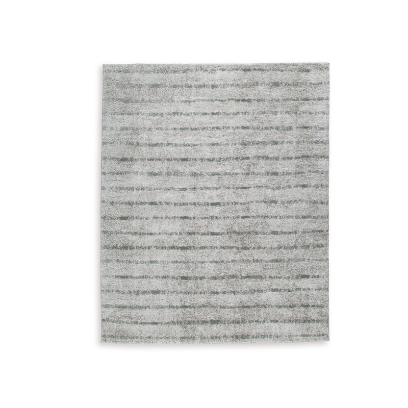 Signature Design by Ashley Laddway Cream & Green 8x10 Rug