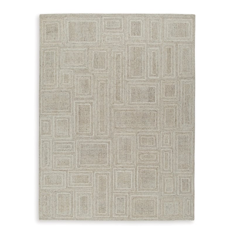 Signature Design by Ashley Brickburgh Gray & Ivory 8x10 Rug