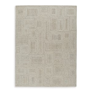 Signature Design by Ashley Brickburgh Gray & Ivory 8x10 Rug