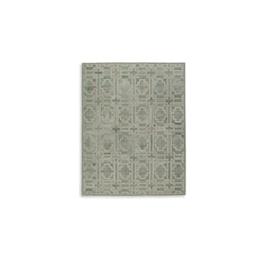 Signature Design by Ashley Jossland Green & Ivory 8x10 Rug