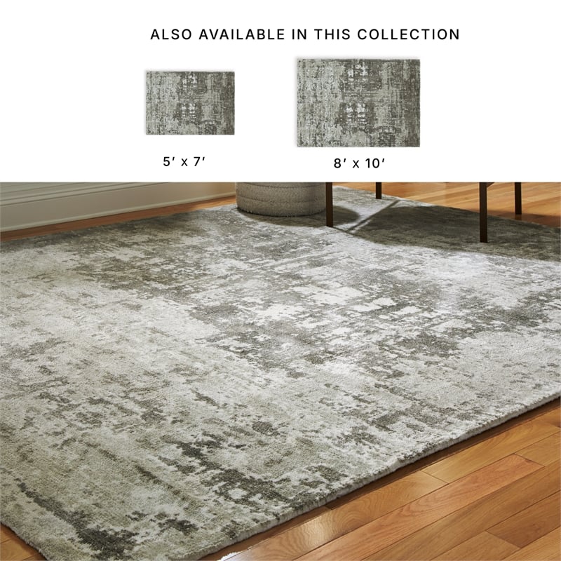 Signature Design by Ashley Valmontic Gray 8x10 Rug