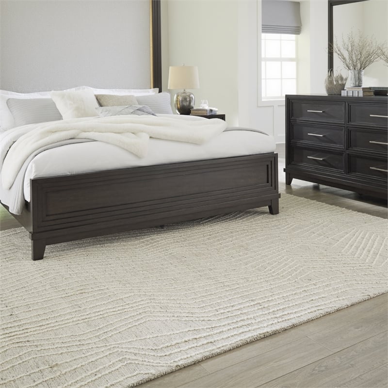 Signature Design by Ashley Varahill Gray & Ivory 8x10 Rug