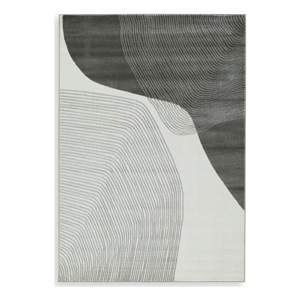 Signature Design by Ashley Winderburg Gray & Ivory 8x10 Rug