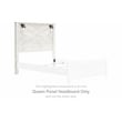 Signature Design by Ashley Gerridan White Queen Panel Headboard