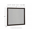 Signature Design by Ashley Neymorton Brown Bedroom Mirror