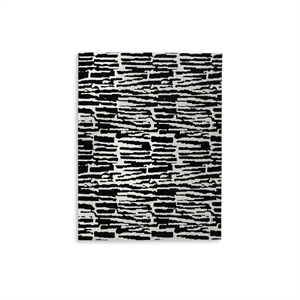 Ashley Furniture Bramshaw 8&quot x 10&quot Polyester and Cotton Rug in Black/Ivory