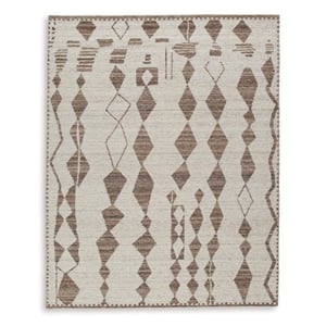 Signature Design by Ashley Brettler Beige & Brown 8x10 Rug