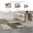 Signature Design by Ashley Kencher Beige & Brown 8x10 Rug