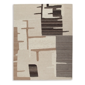 Signature Design by Ashley Kencher Beige & Brown 8x10 Rug