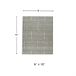 Signature Design by Ashley Jossen Ivory & Gray 8x10 Rug
