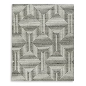 Signature Design by Ashley Jossen Ivory & Gray 8x10 Rug