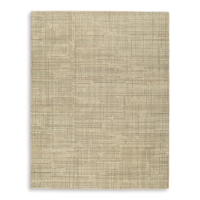 Signature Design by Ashley Janston Gray & Tan 8x10 Rug