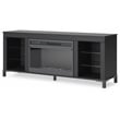 Ashley Furniture Cayberry Black TV Stand for TVs up to 69