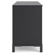 Ashley Furniture Cayberry Black TV Stand for TVs up to 69