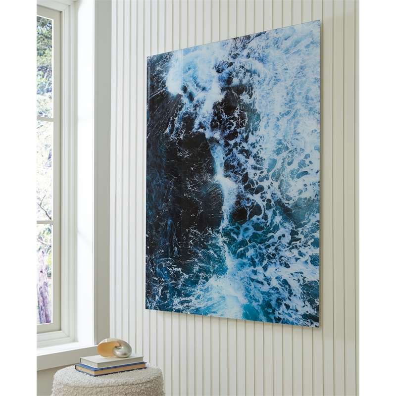 Signature Design by Ashley Clemick Turquoise Wall Art