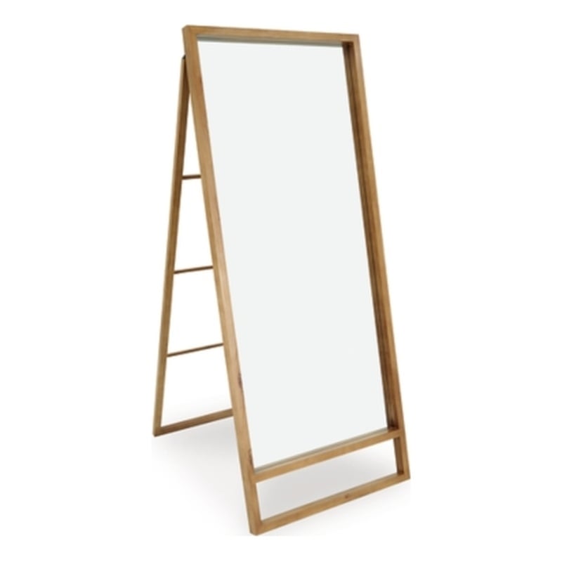Signature Design by Ashley Devford Brown Floor Mirror