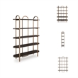 Signature Design by Ashley Brentmour Brown & Gold Finish Bookcase