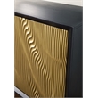 Signature Design by Ashley Tayner Black & Gold Finish Accent Cabinet