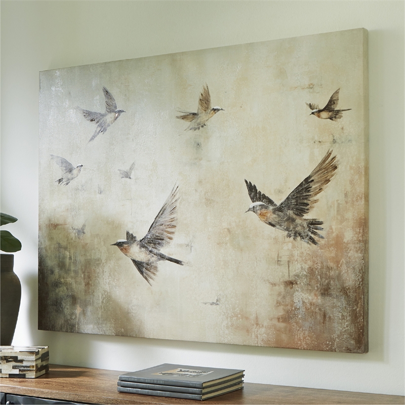 Signature Design by Ashley Collmund Gray & Brown Wall Art