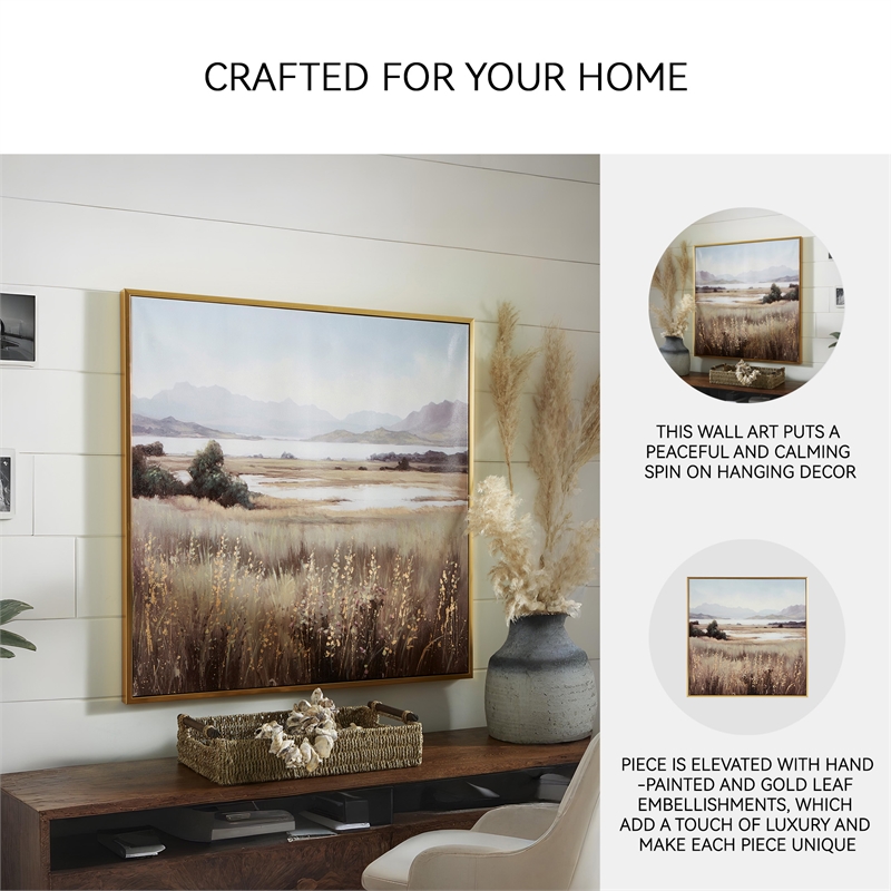 Signature Design by Ashley Clarkford Brown & Beige Wall Art