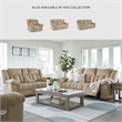 Signature Design by Ashley Tip-Off Wheat Power Reclining Loveseat