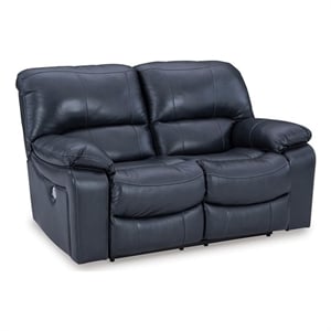 Signature Design by Ashley Leesworth Ocean Power Reclining Loveseat
