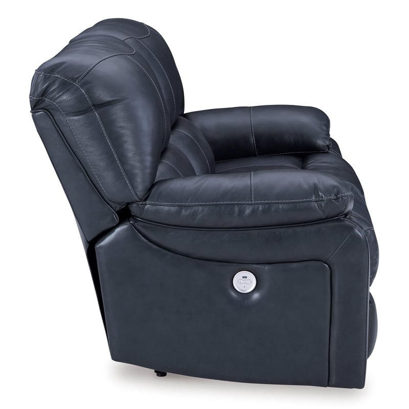 Signature Design by Ashley Leesworth Ocean Power Reclining Loveseat