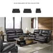Signature Design by Ashley Mountainous Black Power Reclining Loveseat