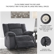 Signature Design by Ashley Burkner Dark Gray Power Recliner