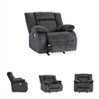 Signature Design by Ashley Burkner Dark Gray Power Recliner