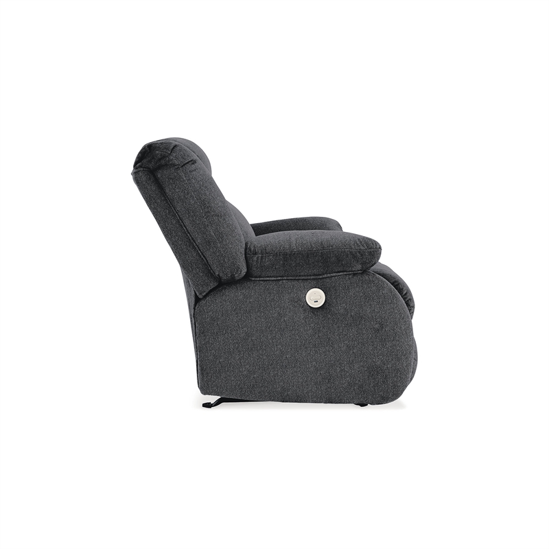 Signature Design by Ashley Burkner Dark Gray Power Recliner