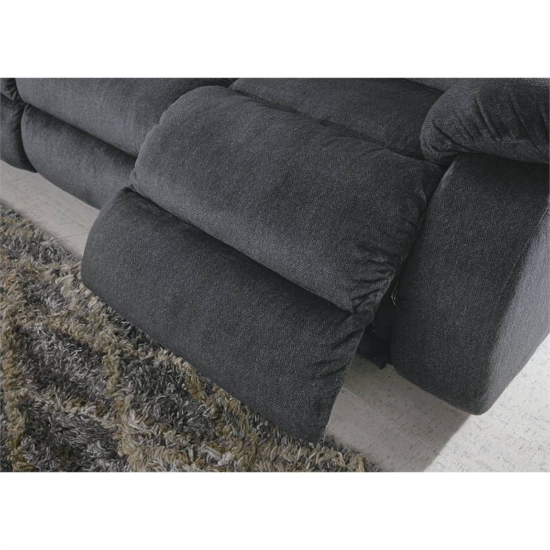 Signature Design by Ashley Burkner Dark Gray Power Recliner