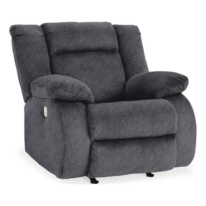 Signature Design by Ashley Burkner Dark Gray Power Recliner