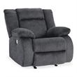 Signature Design by Ashley Burkner Dark Gray Power Recliner