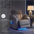 Signature Design by Ashley Boyington Gray Power Recliner