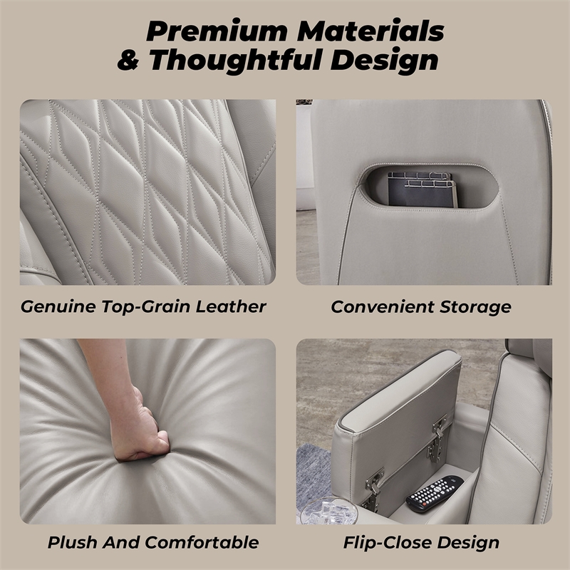 Signature Design by Ashley Boyington Gray Power Recliner