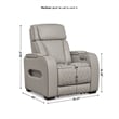 Signature Design by Ashley Boyington Gray Power Recliner