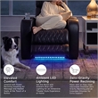 Signature Design by Ashley Boyington Black Power Recliner