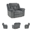 Signature Design by Ashley Tip-Off Slate Power Recliner