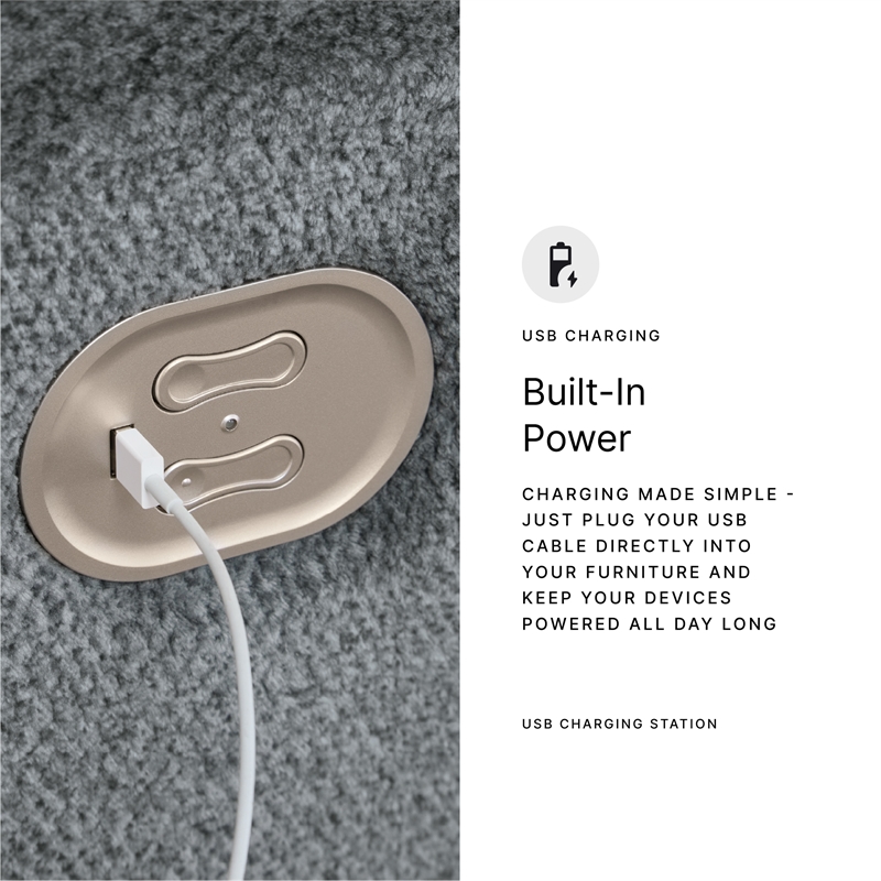 Signature Design by Ashley Tip-Off Slate Power Recliner