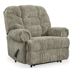 ashley furniture movie man taupe recliner