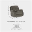 Signature Design by Ashley Scranto Brindle Recliner