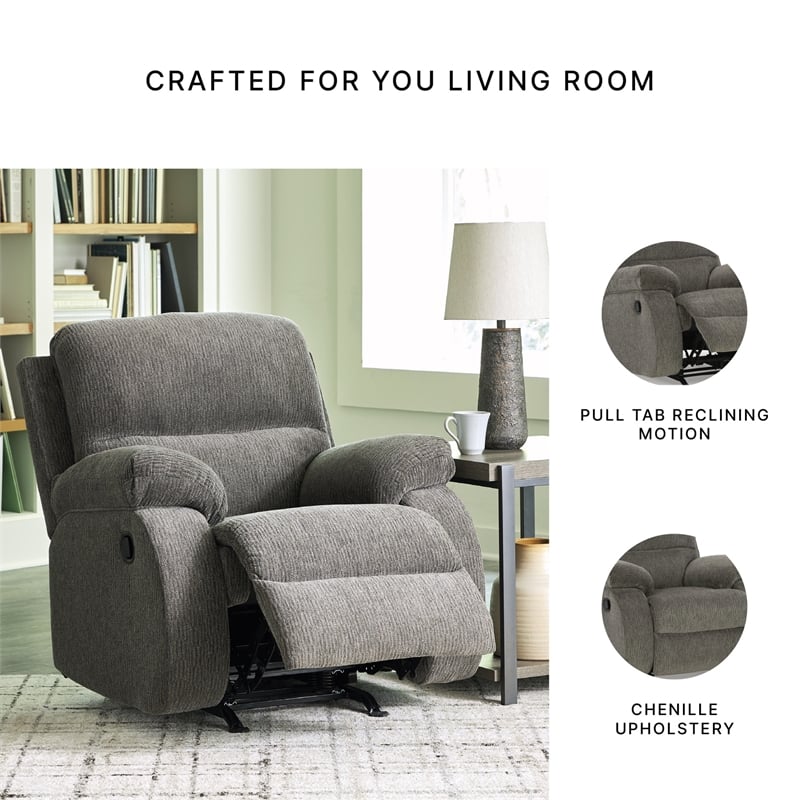 Signature Design by Ashley Scranto Brindle Recliner