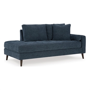Signature Design by Ashley Bixler Navy Right-Arm Facing Corner Chaise