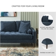 Signature Design by Ashley Bixler Navy Right-Arm Facing Corner Chaise
