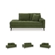 Signature Design by Ashley Bixler Green Right-Arm Facing Corner Chaise